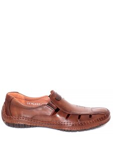Туфли Baden мужские летние, цвет коричневый, артикул WL097-010