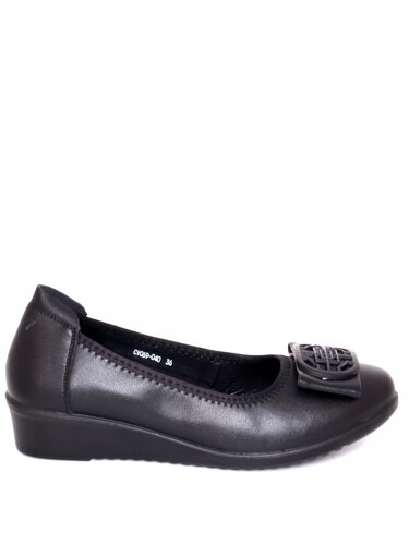 Туфли Baden женские демисезонные, размер 37, цвет черный, артикул CV069-040