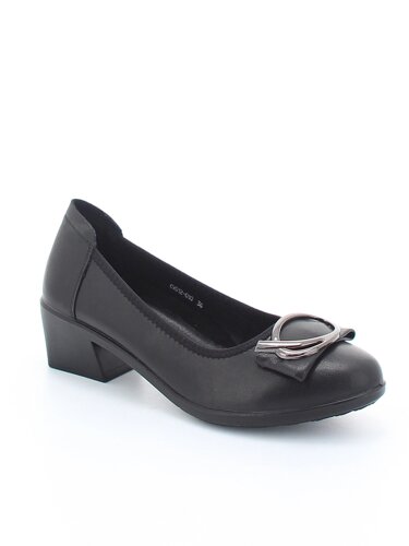 Туфли Baden женские демисезонные, размер 38, цвет черный, артикул CV012-010