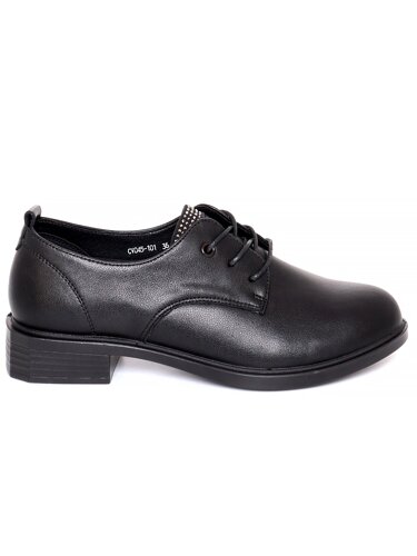 Туфли Baden женские демисезонные, размер 38, цвет черный, артикул CV045-101