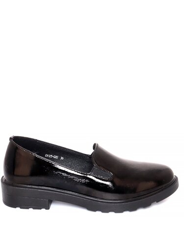 Туфли Baden женские демисезонные, размер 38, цвет черный, артикул CV125-020