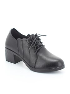 Туфли Baden женские демисезонные, размер 39, цвет черный, артикул EH024-010