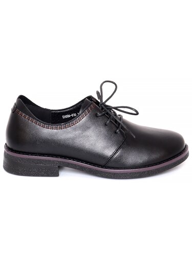 Туфли Baden женские демисезонные, размер 40, цвет черный, артикул EH006-010