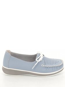 Туфли Baden женские летние, размер 40, цвет голубой, артикул P191-012