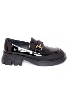 Туфли Bonavi женские демисезонные, размер 36, цвет черный, артикул 32W7-2-021