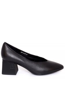 Туфли Bonavi женские демисезонные, размер 37, цвет черный, артикул 32C5-18-201