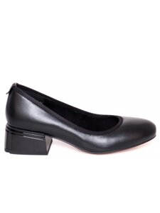 Туфли Bonavi женские демисезонные, размер 37, цвет черный, артикул 32C9-82-101