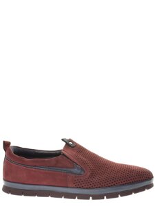 Туфли Bonty мужские летние, размер 42, цвет бордовый, артикул 14327