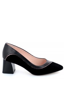 Туфли Bonty женские демисезонные, размер 36, цвет черный, артикул K1303-01-02-21
