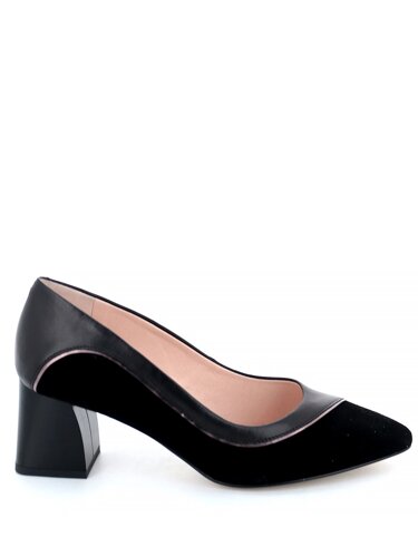 Туфли Bonty женские демисезонные, размер 37, цвет черный, артикул K1303-01-02-21