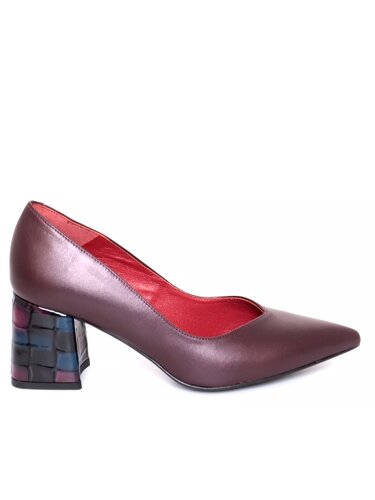 Туфли Bonty женские демисезонные, размер 39, цвет бордовый, артикул 0634-0674-0645
