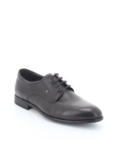 Туфли Dino Ricci мужские демисезонные, размер 40, цвет черный, артикул 102-323-01-01