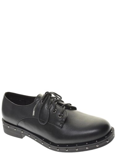Туфли Fassen женские демисезонные, размер 37, цвет черный, артикул KD109-011