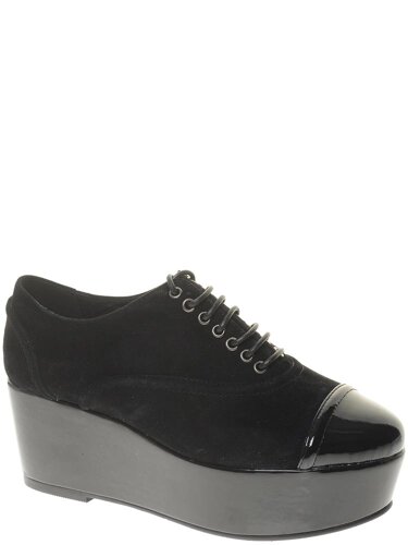 Туфли Francesco (nero) женские демисезонные, цвет черный, артикул 107