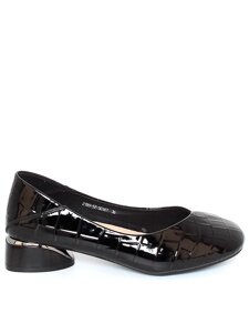 Туфли Lukme женские демисезонные, цвет черный, артикул 21R9-57-501K1