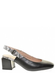 Туфли Madella женские летние, размер 36, цвет черный, артикул ZFS-S22A34-0101-SZ