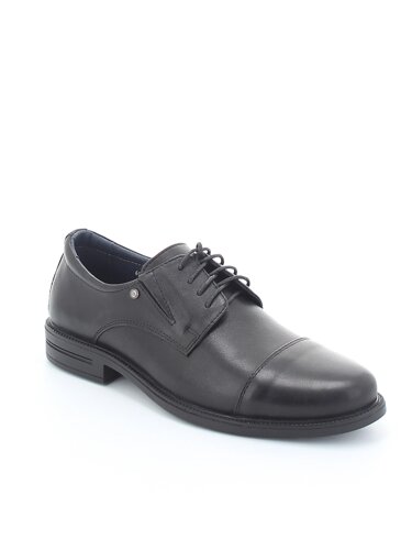 Туфли Nine Lines мужские демисезонные, размер 43, цвет черный, артикул 6147-1