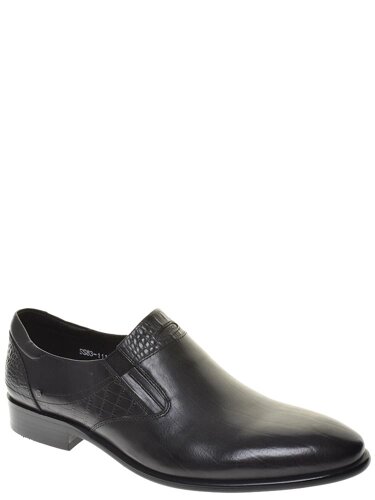 Туфли Respect мужские демисезонные, размер 45, цвет черный, артикул SS83-111025