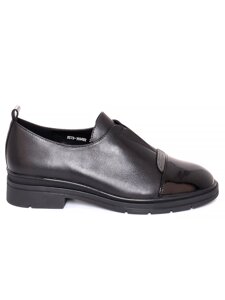 Туфли Respect женские демисезонные, размер 39, цвет черный, артикул VS73-169492