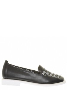 Туфли Respect женские летние, размер 37, цвет черный, артикул VK74-138172