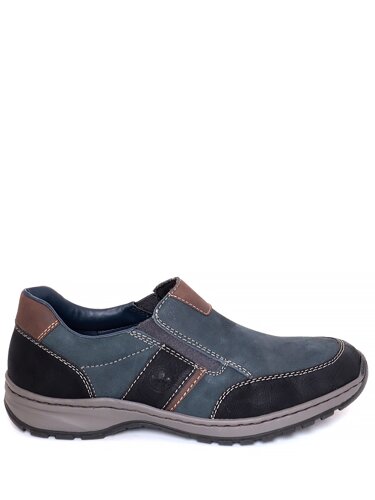 Туфли Rieker мужские демисезонные, размер 40, цвет синий, артикул 03356-15