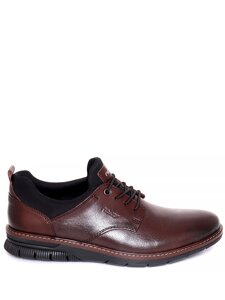 Туфли Rieker мужские демисезонные, размер 41, цвет коричневый, артикул 14454-25