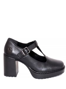 Туфли Rieker женские демисезонные, цвет черный, артикул Y4160-00