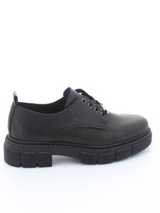Туфли Rieker женские демисезонные, размер 37, цвет черный, артикул M3801-00