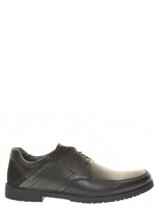 Туфли Shoiberg мужские демисезонные, размер 43, цвет черный, артикул 760-08-01-01