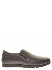 Туфли Shoiberg мужские летние, цвет коричневый, артикул 395-02-01-02