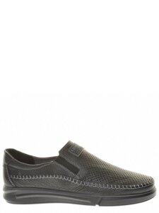 Туфли Shoiberg мужские летние, размер 44, цвет черный, артикул 754-41-01-01