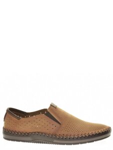 Туфли Тофа мужские летние, цвет коричневый, артикул 119121-8