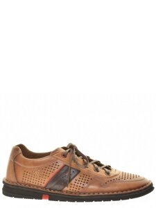 Туфли Тофа мужские летние, цвет коричневый, артикул 219001-8