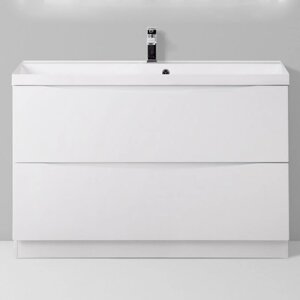 Тумба с раковиной BelBagno Marino 90 bianco lucido, напольная