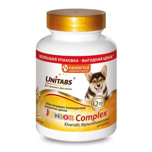 Unitabs витамины "JuniorComplex" с B9 для щенков (200 таб.)