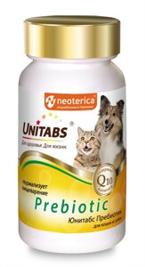 Unitabs витамины Prebiotic для кошек и собак (90 г)