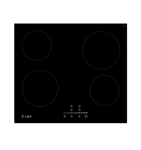 Варочная поверхность LEX EVH 640-1 BL электрическая, черная