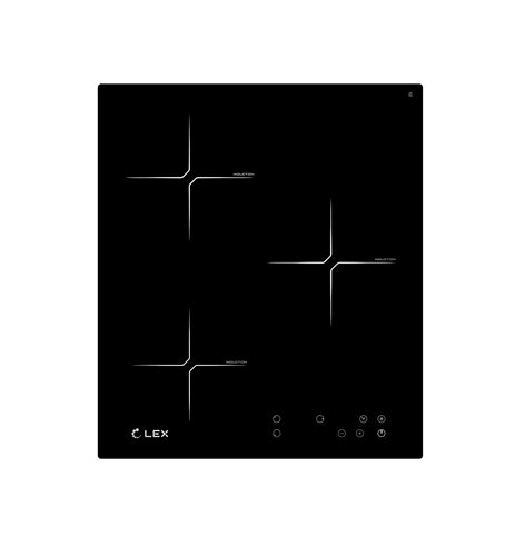 Варочная поверхность LEX EVI 430 BL индукционная, черная