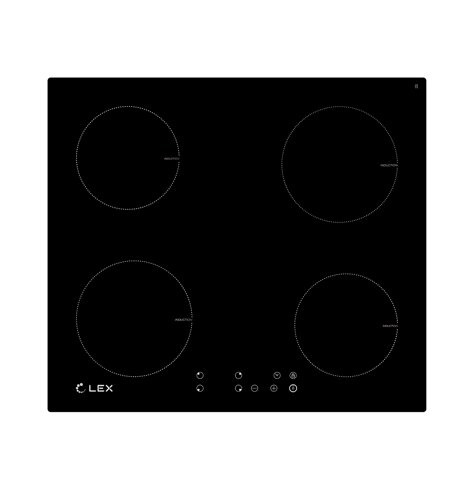 Варочная поверхность LEX EVI 640-1 BL индукционная, черная