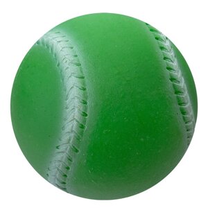 Yami-Yami игрушки игрушка для собак "Бейсбольный мяч", зеленый (7.2 см)