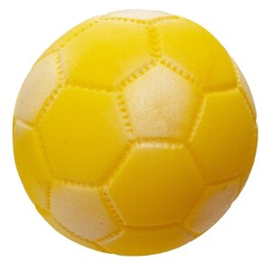 Yami-Yami игрушки игрушка для собак "Футбольный мяч", желтый (7.2 см)