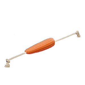Yami-Yami игрушки игрушка для собак "Кукуруза на верёвке"14.5 см)