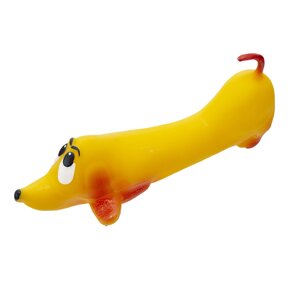 Yami-Yami игрушки игрушка для собак "Такса", желтая (73 г)