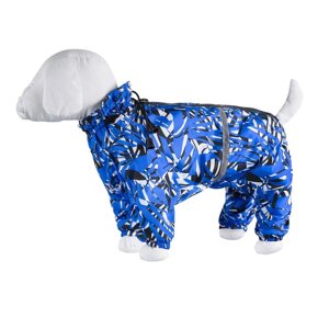 Yami-Yami одежда дождевик для собак малых пород, с рисунком "пальмы"S)