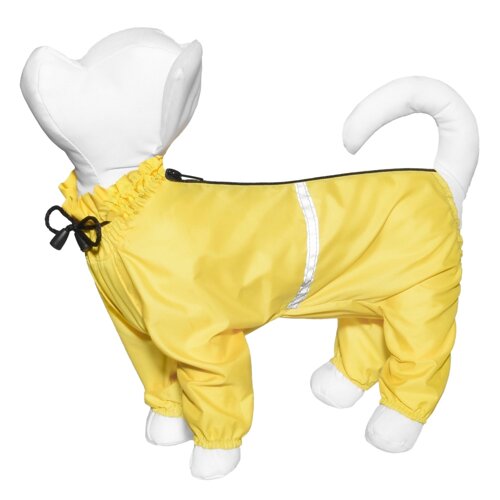 Yami-Yami одежда дождевик для собак малых пород (желтый)2)