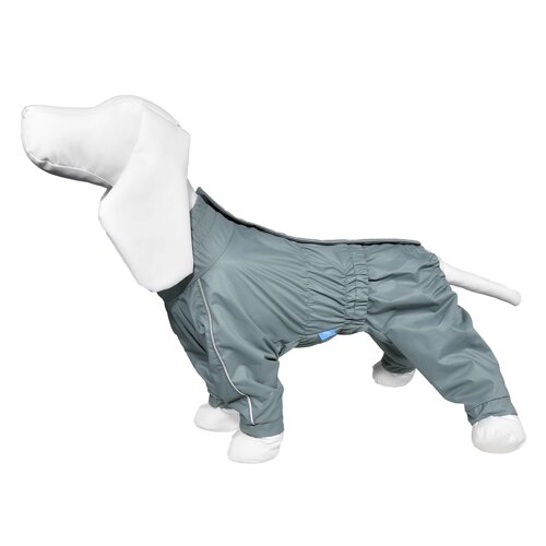 Yami-Yami одежда дождевик для собак, мятный, на гладкой подкладке, Китайская хохлатая (36-37 см)