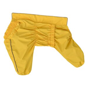 Yami-Yami одежда дождевик для собак, желтый, на гладкой подкладке, французский бульдог (90 г)