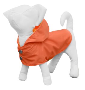 Yami-Yami одежда дождевик-плащ для собак, персиковый (XS)