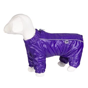 Yami-Yami одежда комбинезон для собак малых пород, фиолетовый на флисе (М/2)