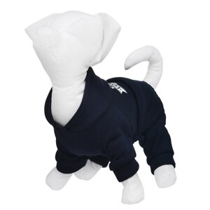 Yami-Yami одежда костюм для собак с капюшоном, темно-синий (L)